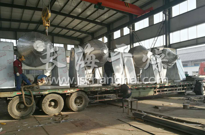 醫(yī)藥中間體專用雙錐回轉(zhuǎn)真空干工程